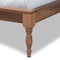 Baxton Studio Romy VAsh Walnut Finished Full Size Wood Bed Frame 159-9818 - alternate 7